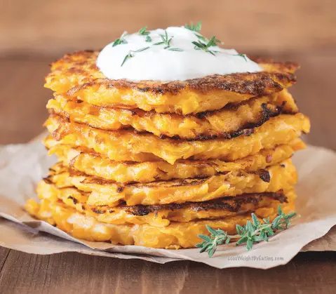 Low Calorie Butternut Squash Fritters Recipe